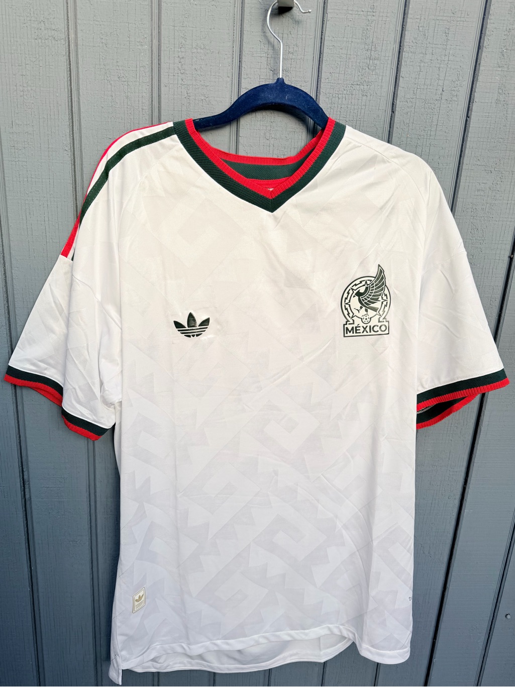 2026 Mexico White Men’s Soccer Jersey See Measurements